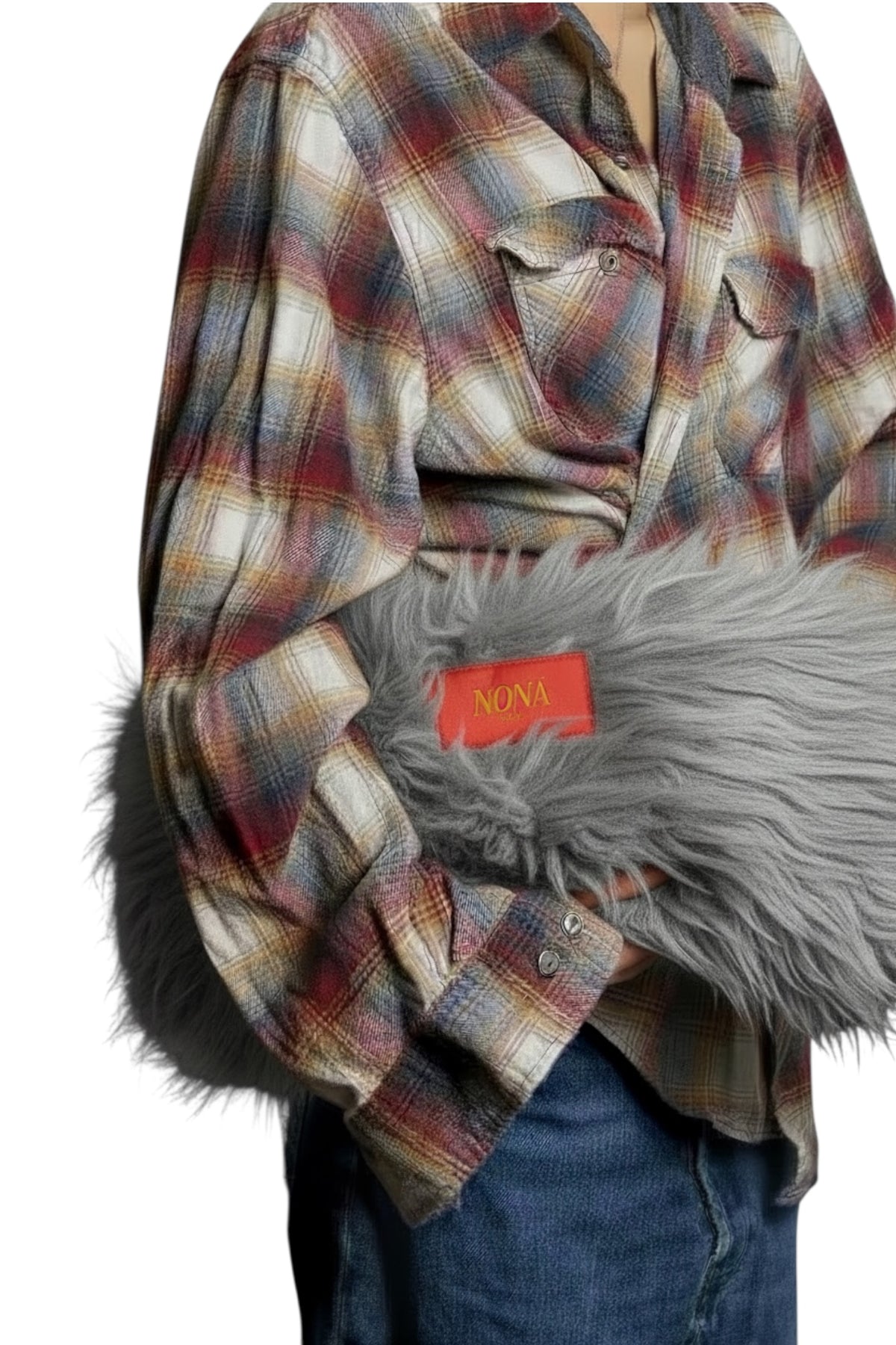 LIESKE X NONA CLUTCH - GREY
