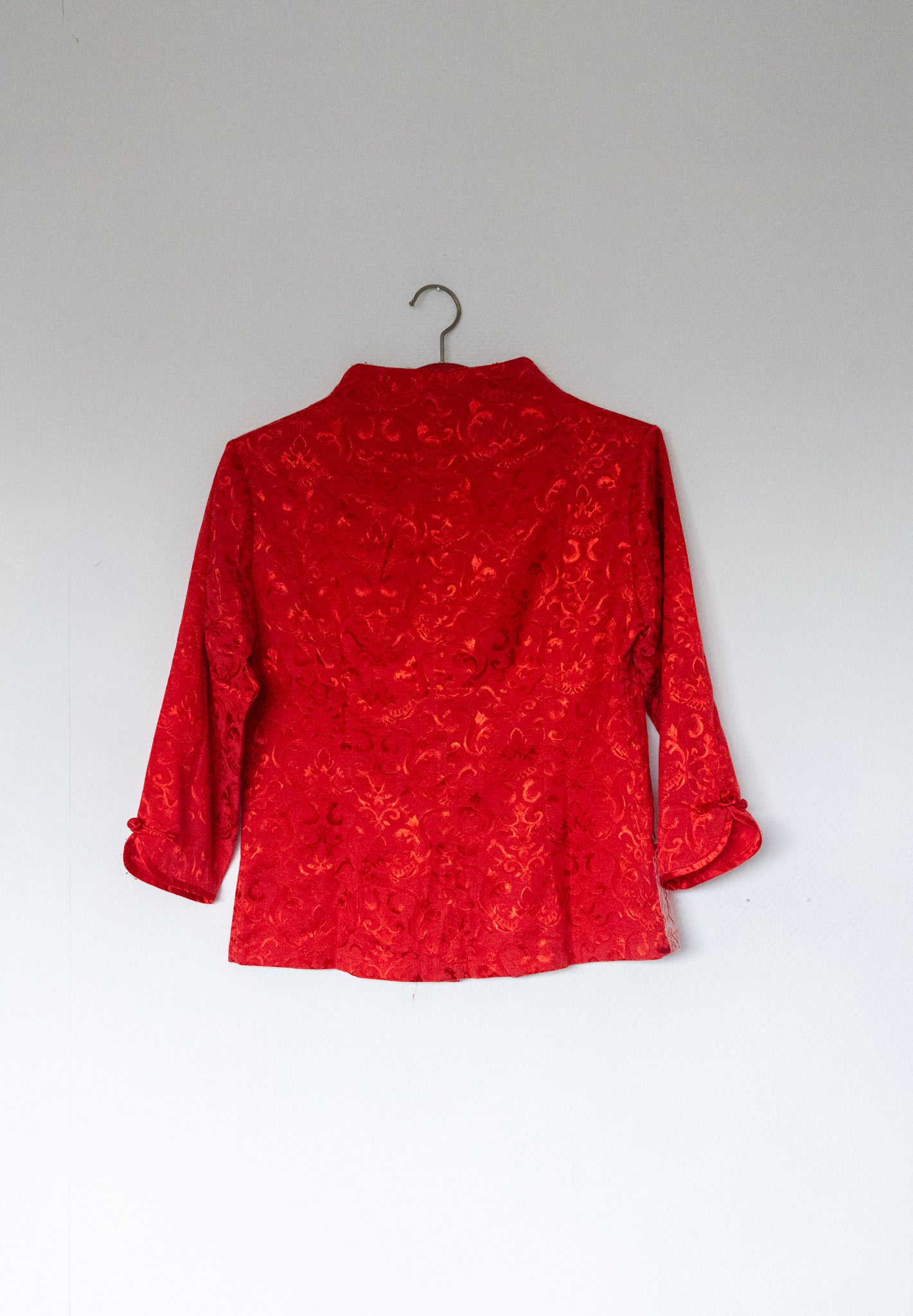UNIQUE TOP - red long