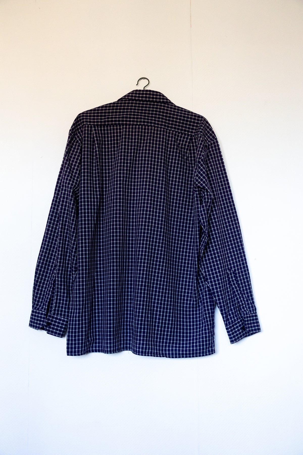 SHIRT - purple check