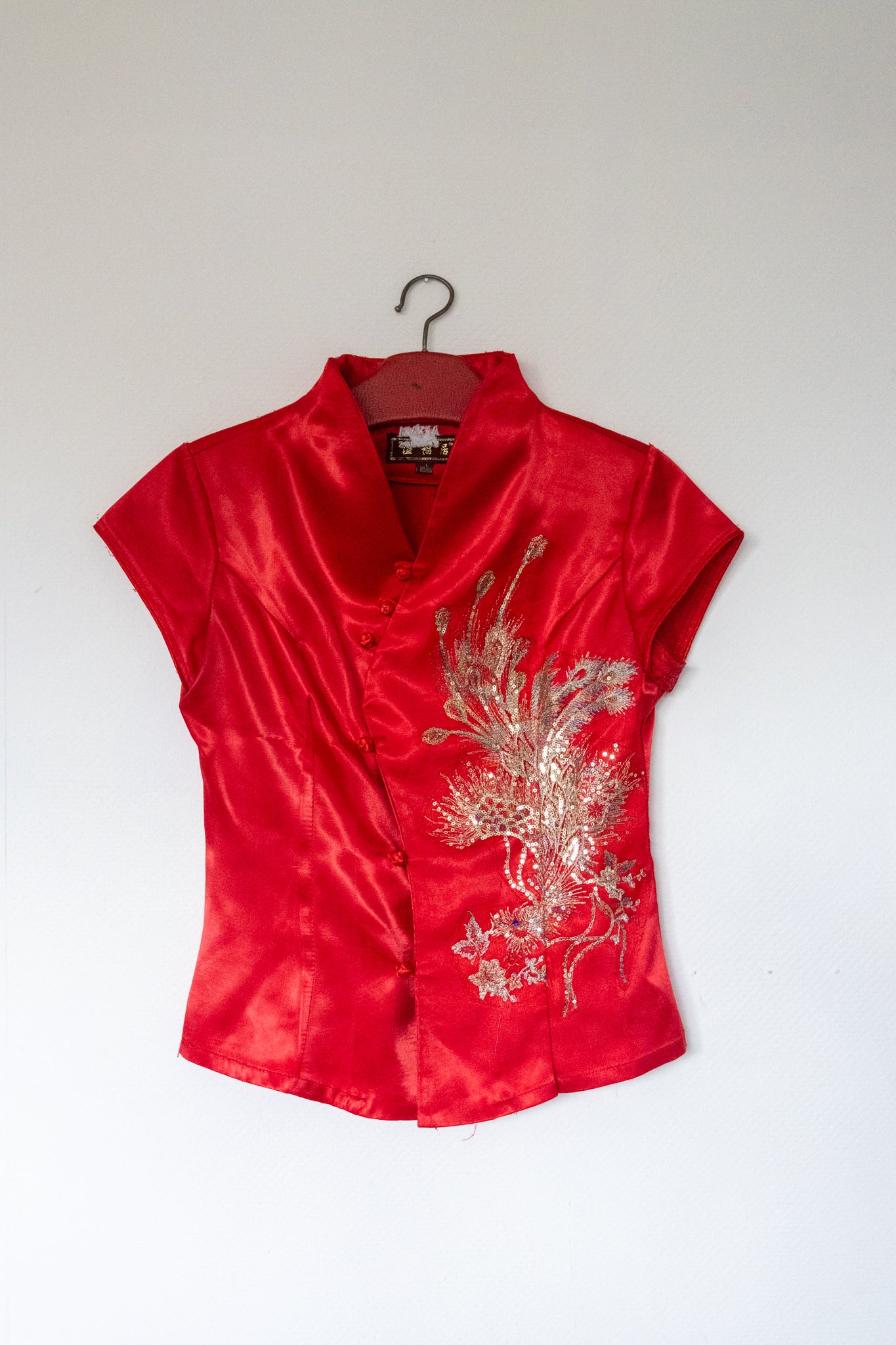 UNIQUE TOP - red