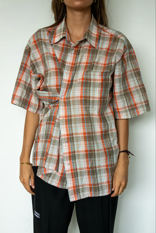 SHORT BLOUSE - orange