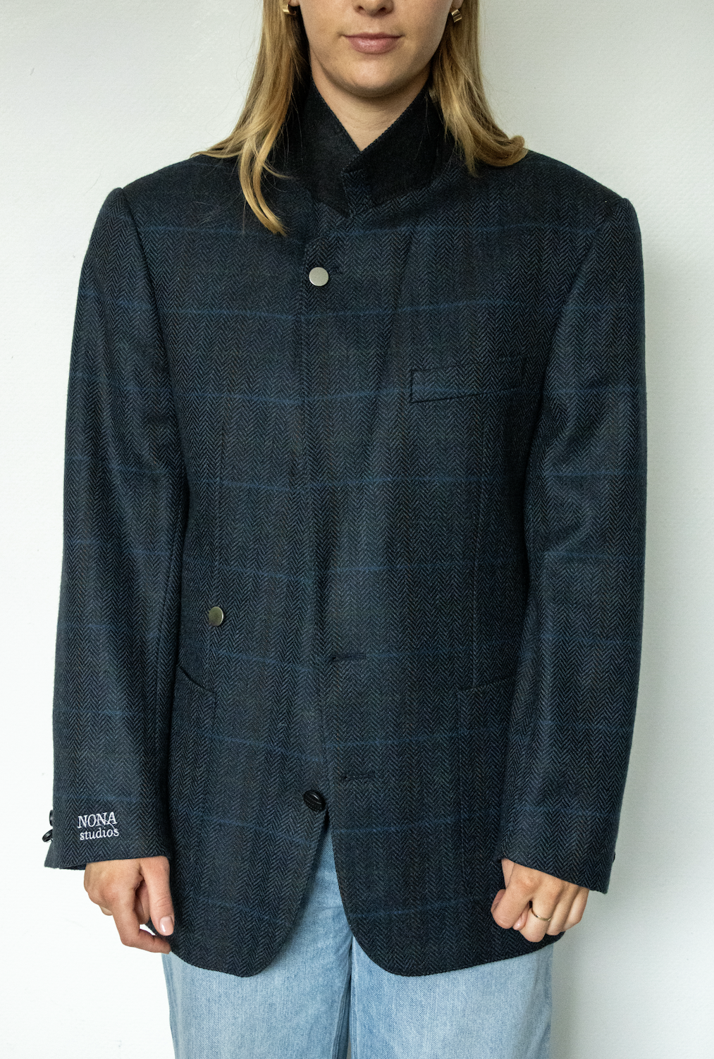 BLAZER - blue check