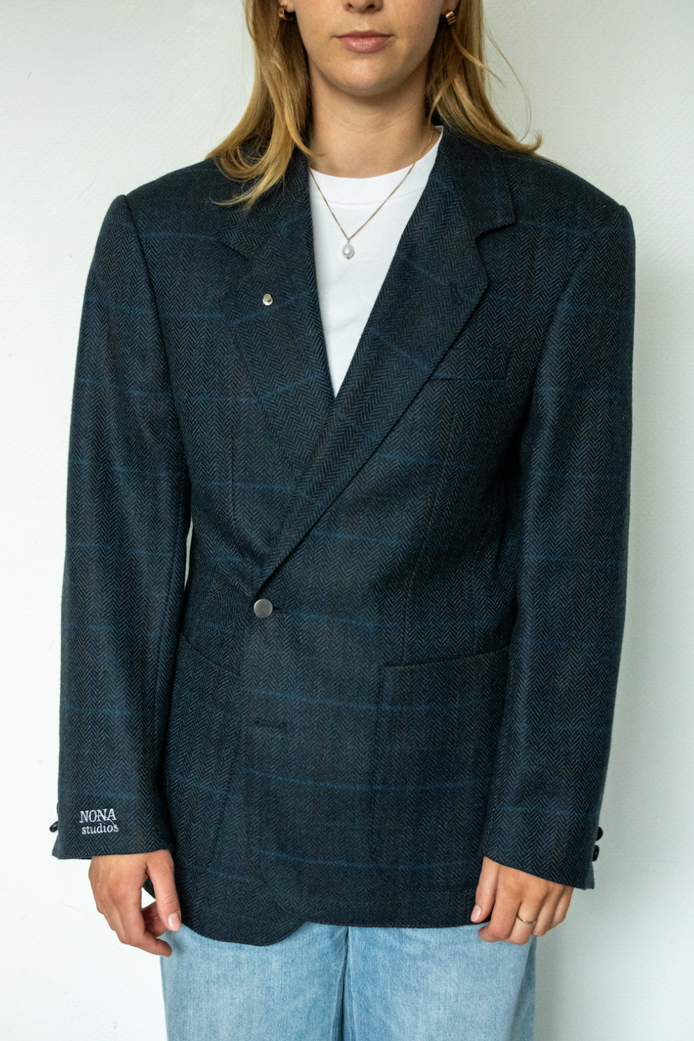 BLAZER - blue check