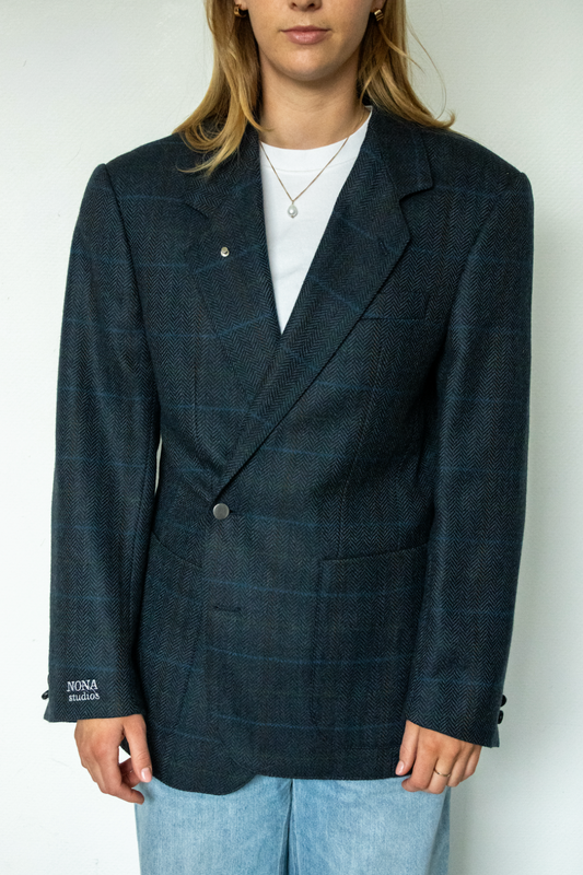 BLAZER - blue check