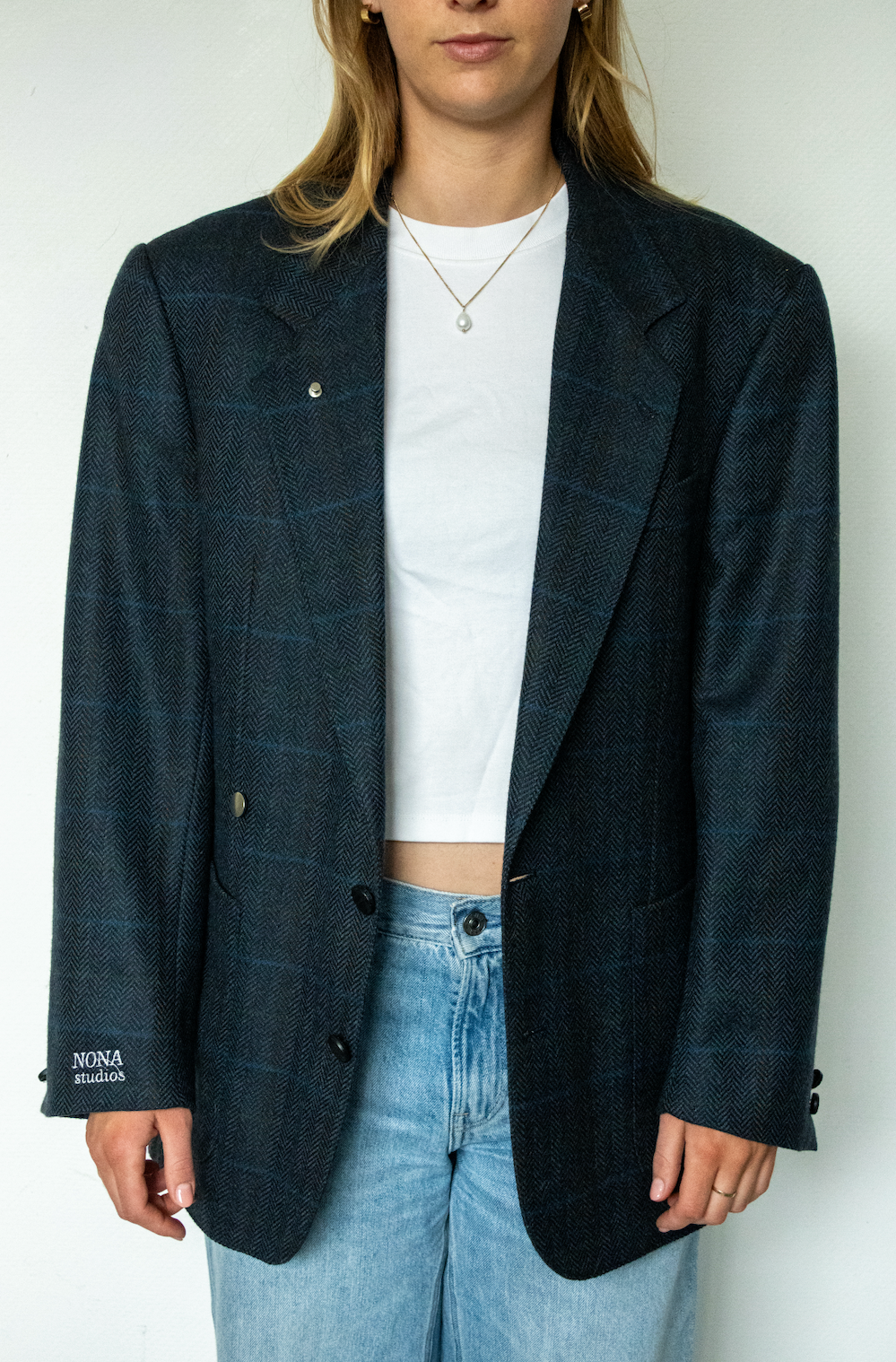 BLAZER - blue check