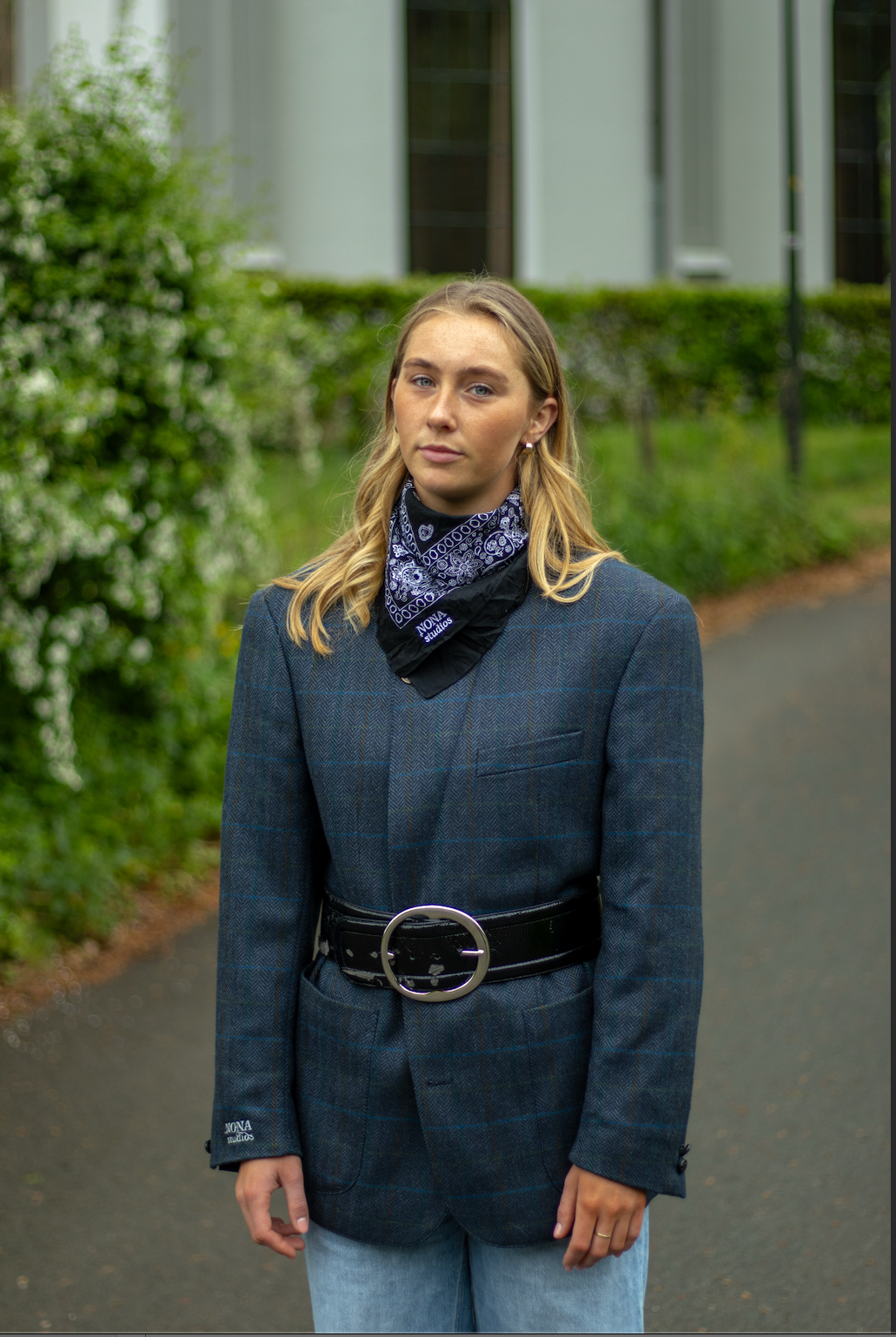 BLAZER - blue check