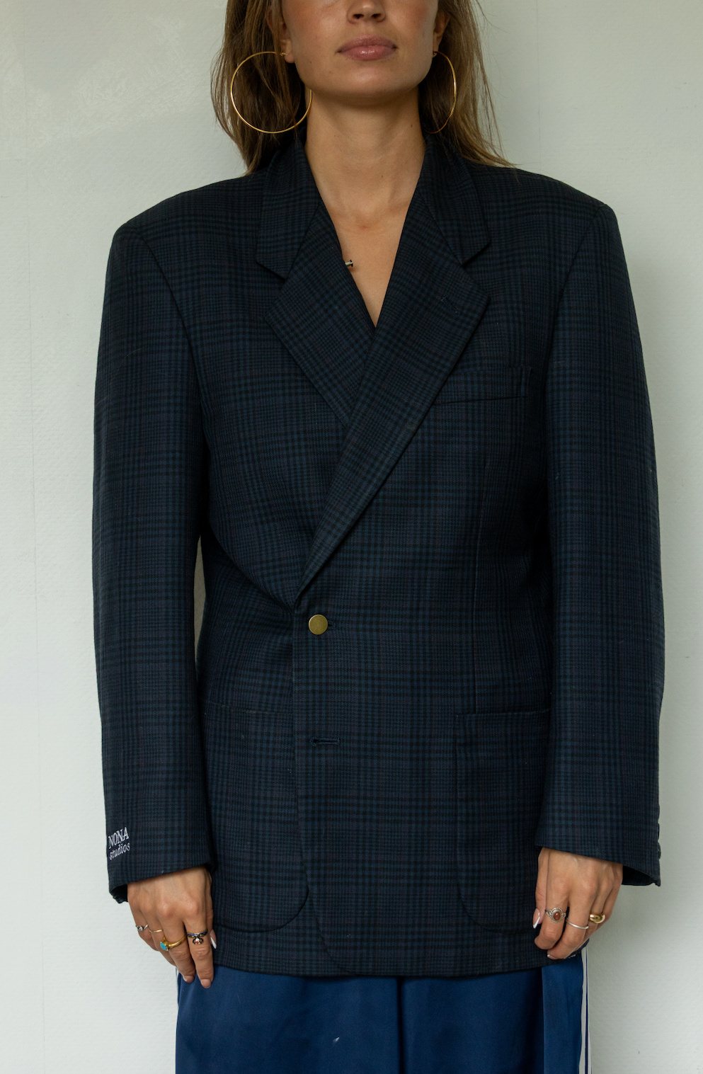 BLAZER - BLUE CHECK