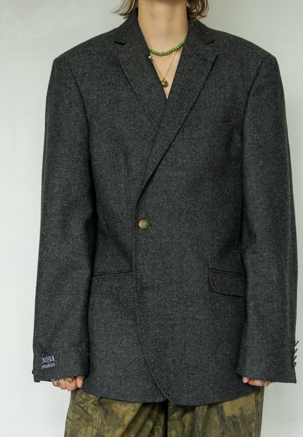 BLAZER - WOOL GREY