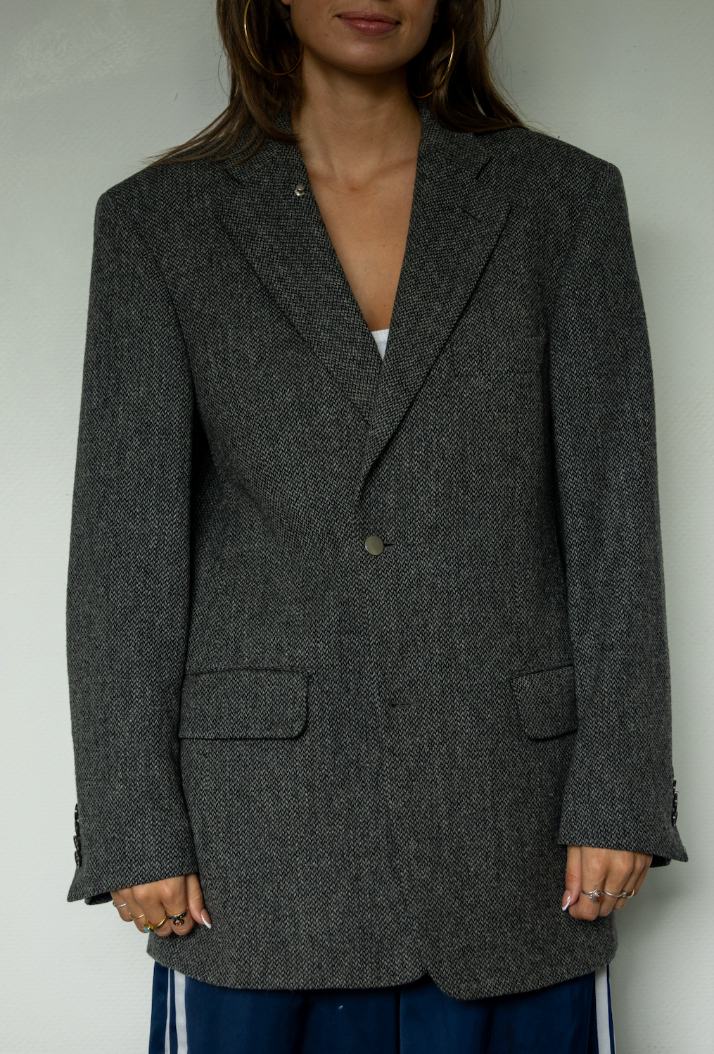 BLAZER - WOOL GREY