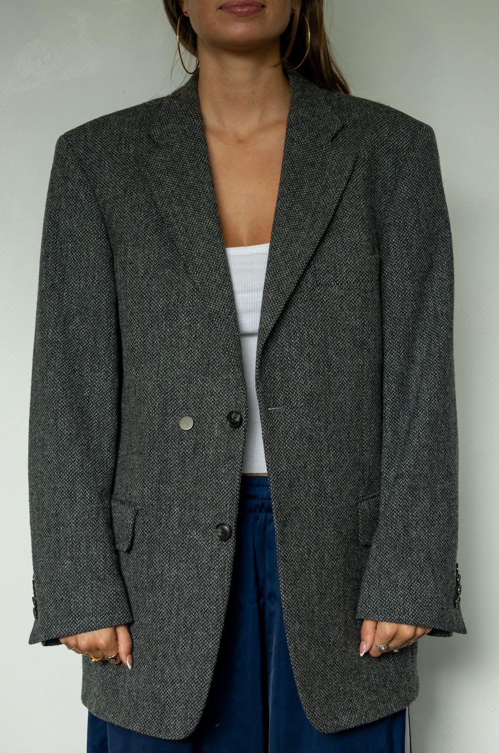 BLAZER - WOOL GREY