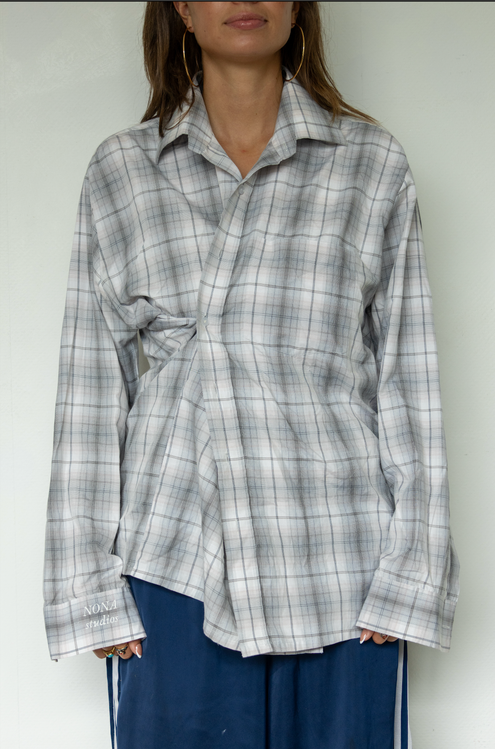 SHIRT - GREY BLOCK