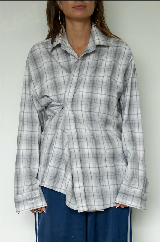 SHIRT - GREY BLOCK