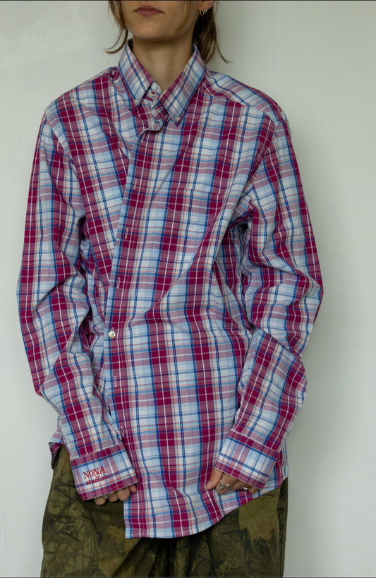 SHIRT - PURPLE CHECK