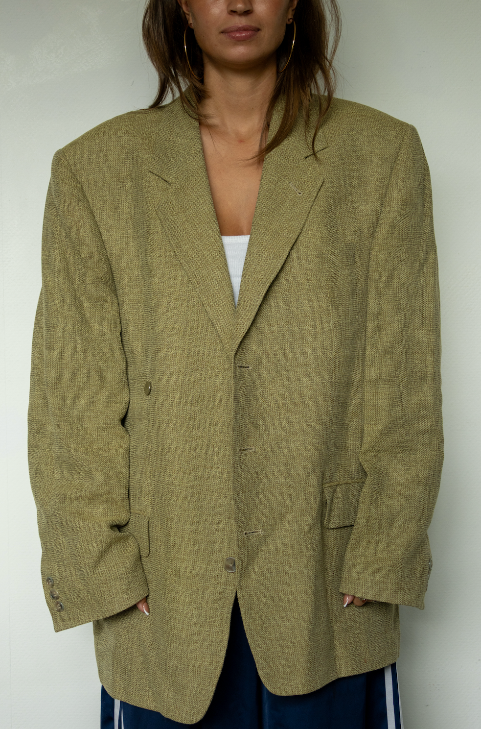 BLAZER - YELLOW WOOL