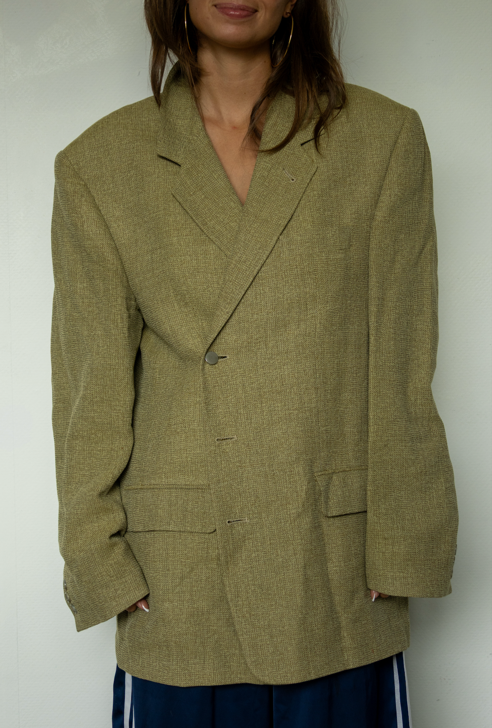 BLAZER - YELLOW WOOL