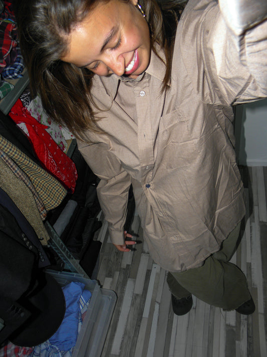 SHIRT - taupe